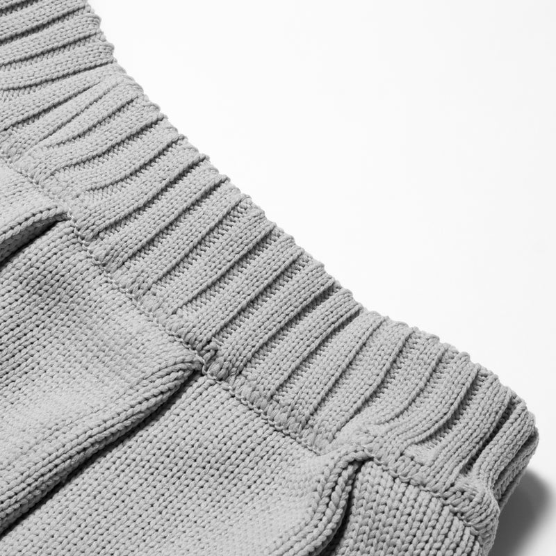 KNIT PLEATS SKIRT