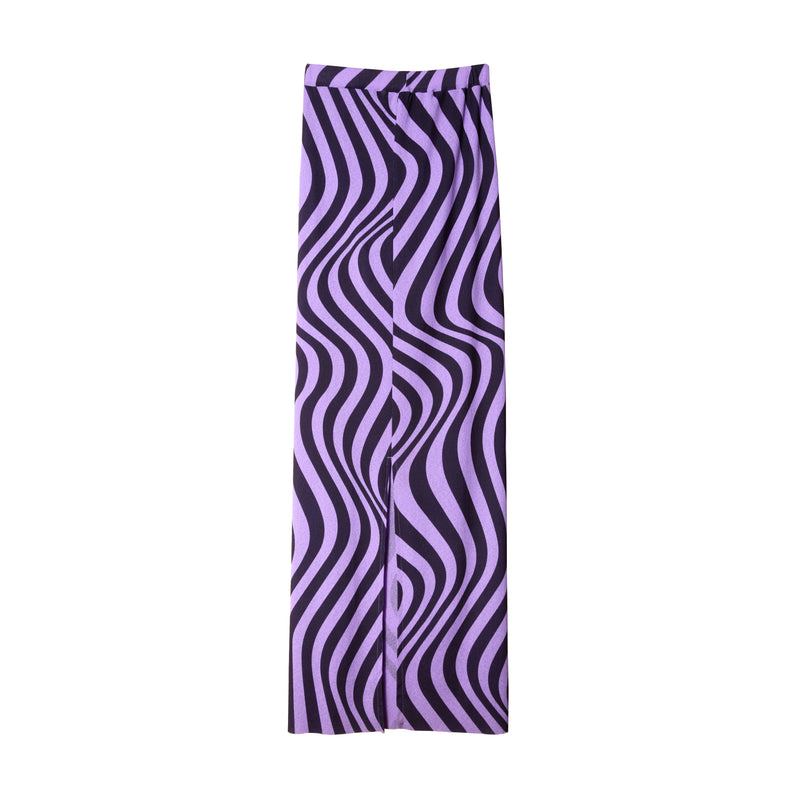 CRAZY PATTERN SKIRT / WAVY