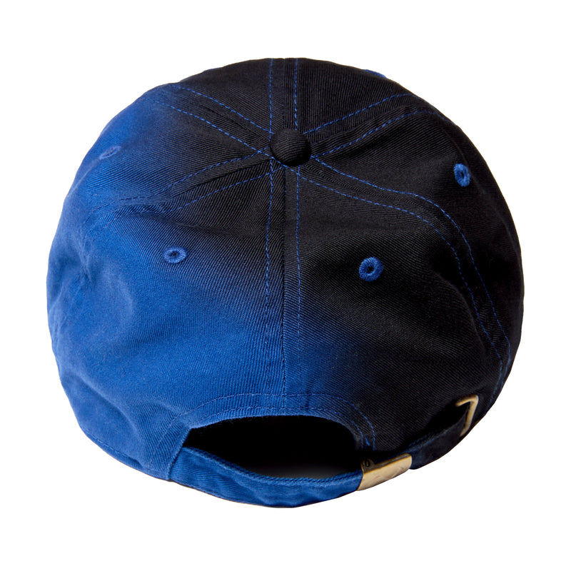 BLACK DYED "LM"CAP / BLUE
