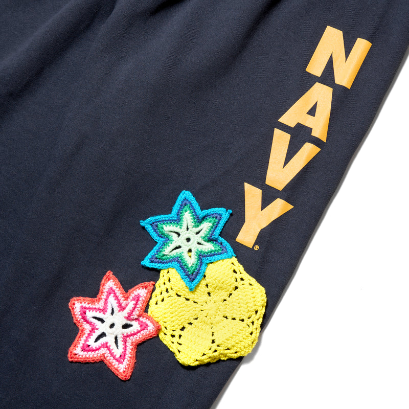 【LIBRIO】CROCHET REMAKE ARMY SWEAT PANTS