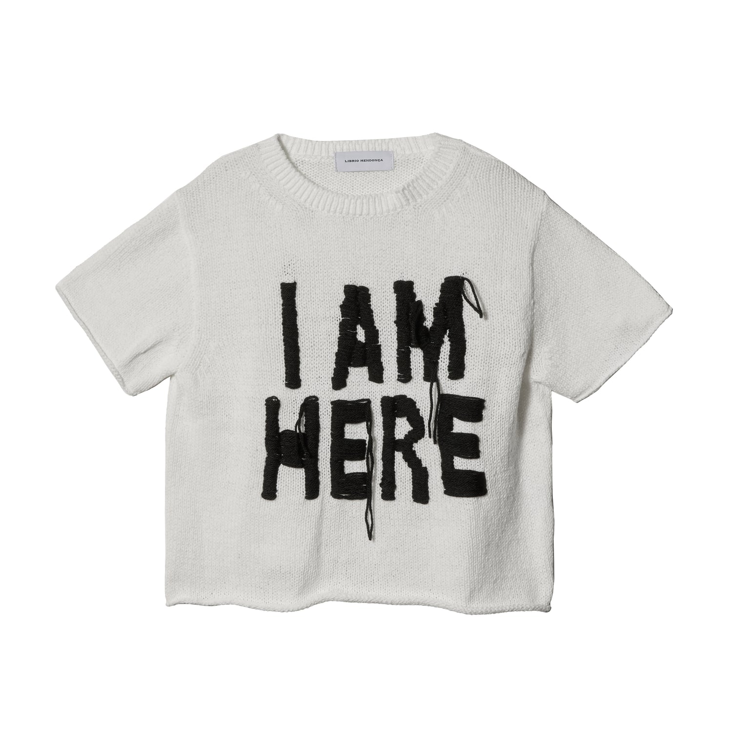 MESSAGE TEE / I AM HERE
