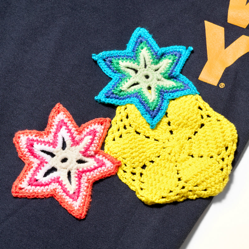 【LIBRIO】CROCHET REMAKE ARMY SWEAT PANTS