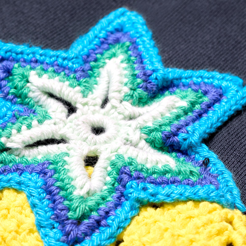 【LIBRIO】CROCHET REMAKE ARMY SWEAT PANTS