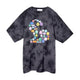 TIEDYE PILL TEE / BLACK