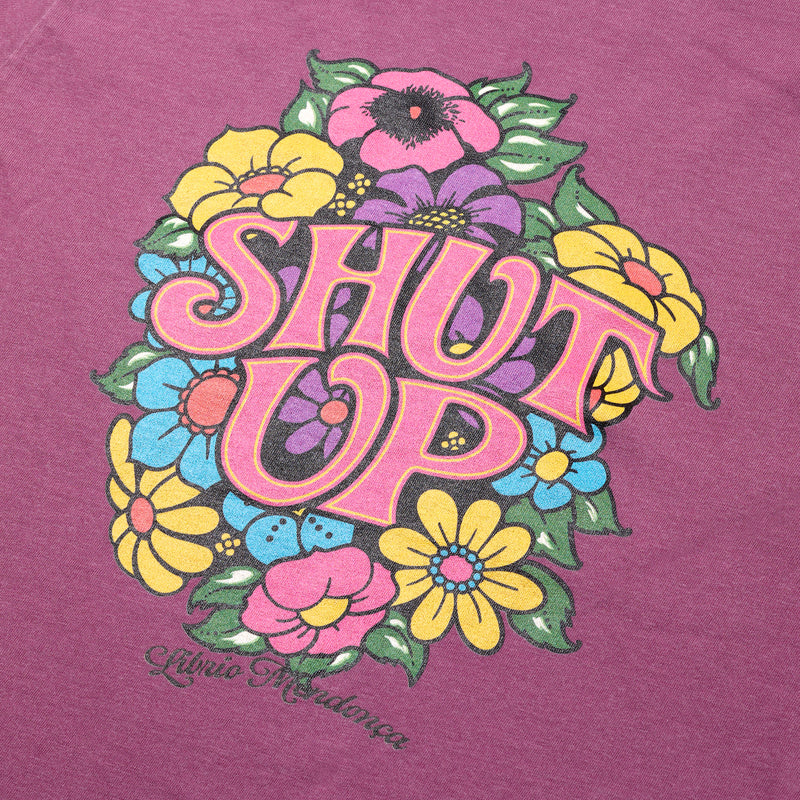 FLOWER PRINTED TEE / RED