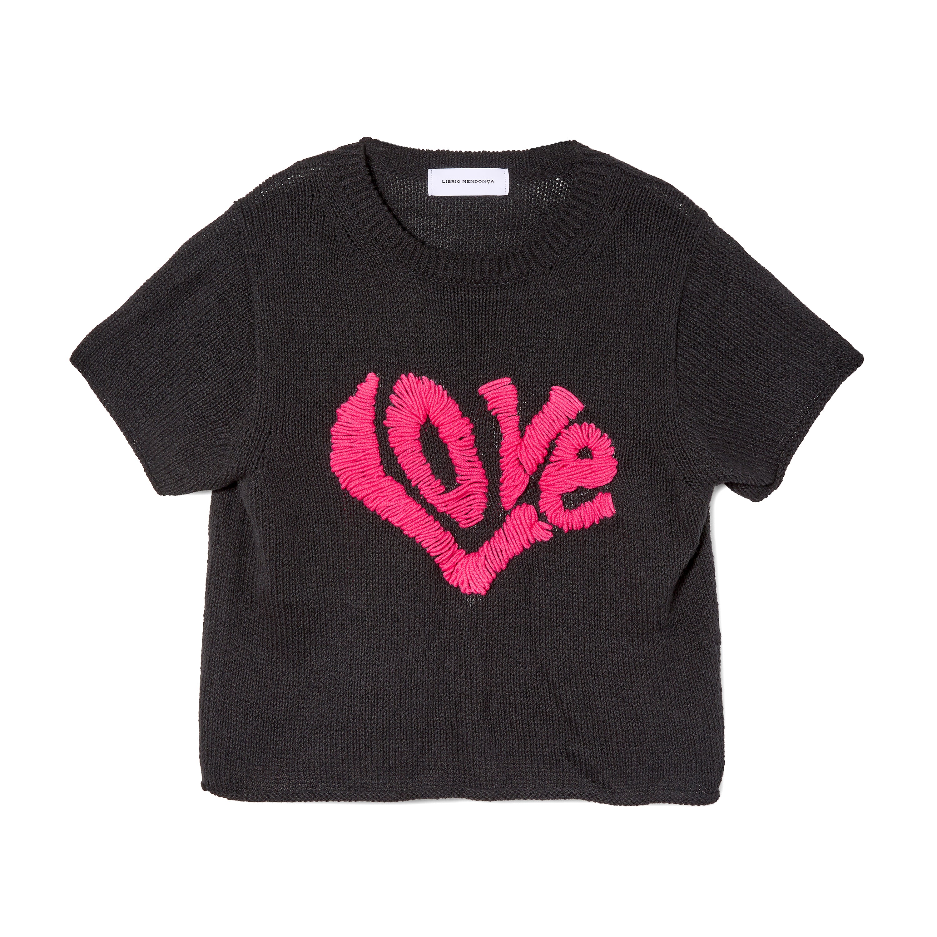 MESSAGE TEE / BLACK