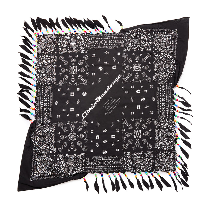 BIGSIZE HEART FRINGE BANDANA