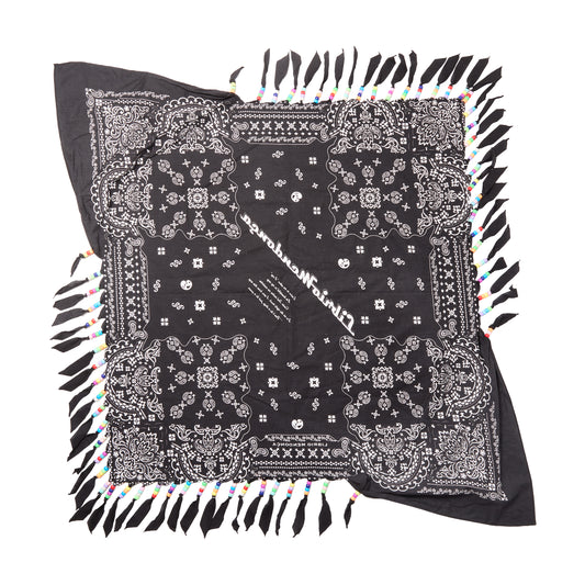 BIGSIZE HEART FRINGE BANDANA