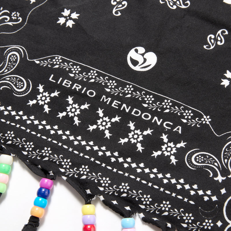 BIGSIZE HEART FRINGE BANDANA