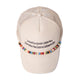 BEADS MESH CAP / BEIGE