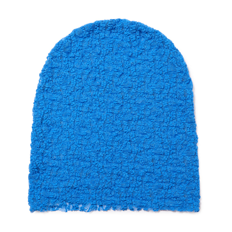 LACE BEANIE / BLUE