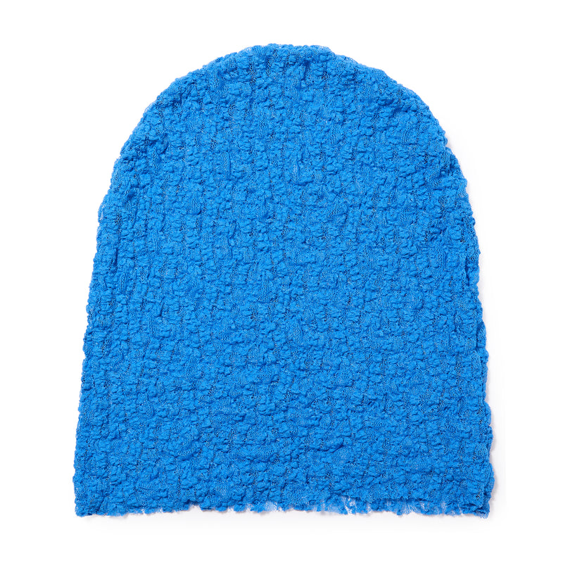 LACE BEANIE / BLUE