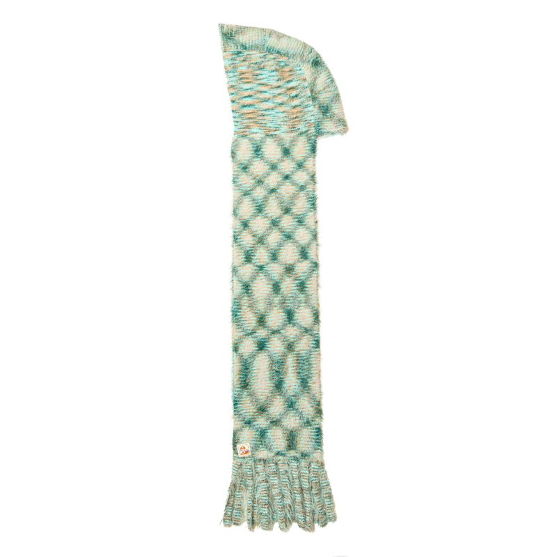 HOODED SCARF / BLUE