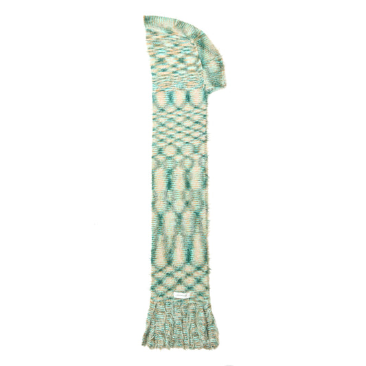 HOODED SCARF / BLUE