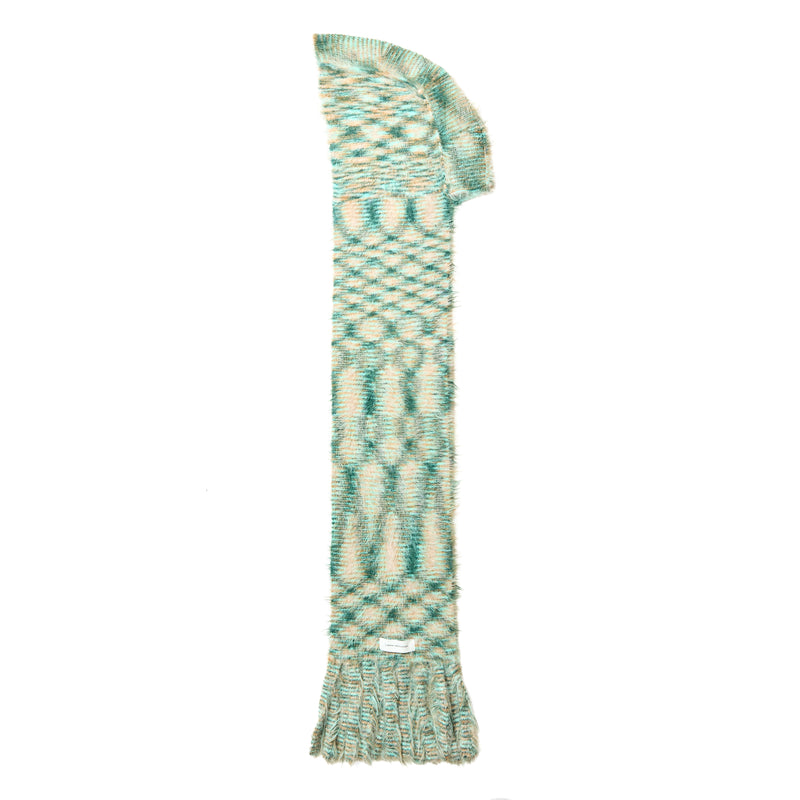HOODED SCARF / BLUE
